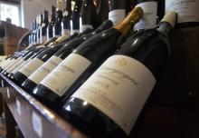 Bouteilles de vin