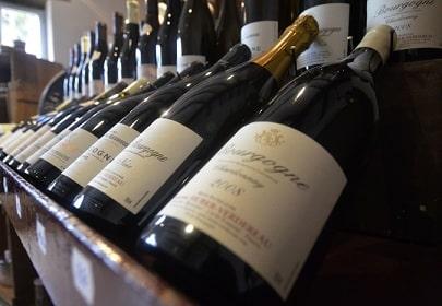 Bouteilles de vin