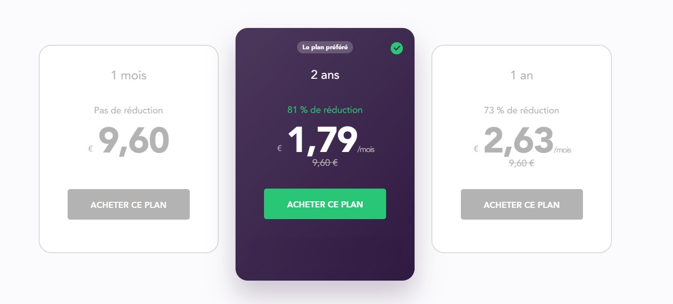 Prix, tarif et abonnements de PureVPN Prix, tarif et abonnements de PureVPN