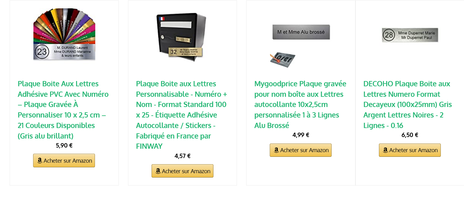Exemple de template AzonPRess